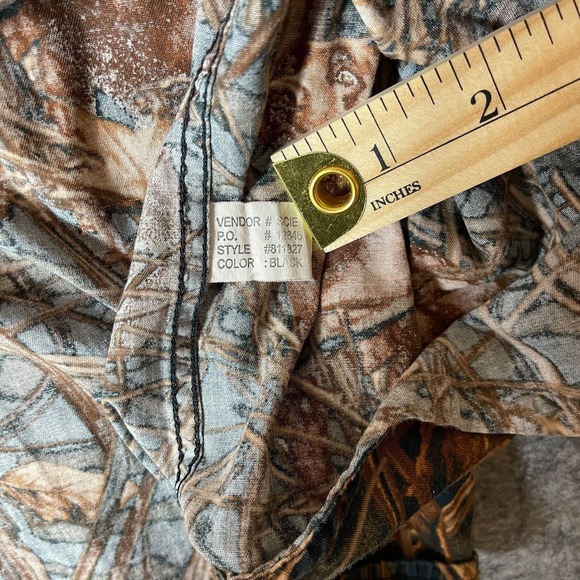 Magellan Camouflage Labrador Dogs Long sleeve button up hunting shirt Size 3XL - Picture 9 of 11